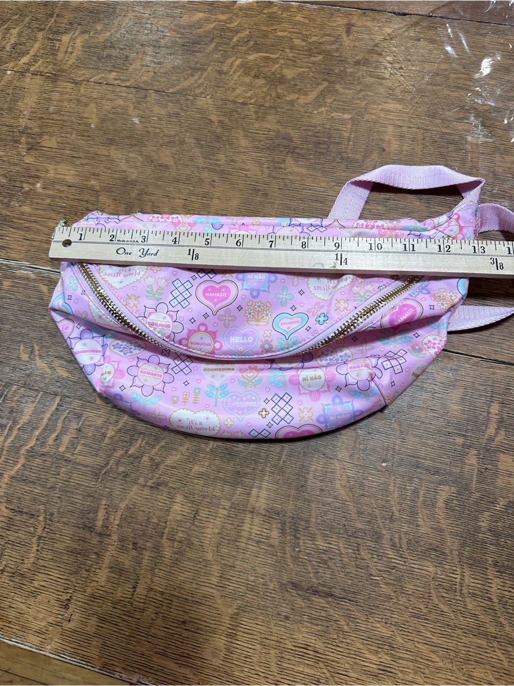 Disney x Stoney Clover Lane "It’s A Small World" Jumbo Fanny Pack/Belt Bag NWT
